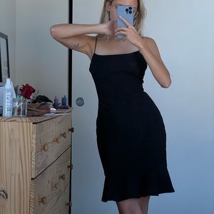 Likely black dress